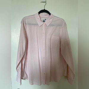 Old Navy Classic Button Down - Light Pink